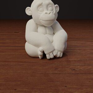 Gorilla Mini Figure 2.5 Inches